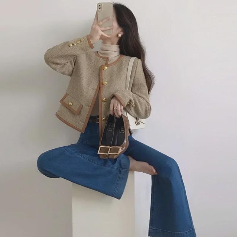 2025 Spring Tea Style Outfits: Celebrity-Inspired Two-Piece Suit with Fragrant Elegance. Small
2025 Spring Tea Style Outfits: Celebrity-Inspired Two-Piece Suit with Fragrant Elegance. Small