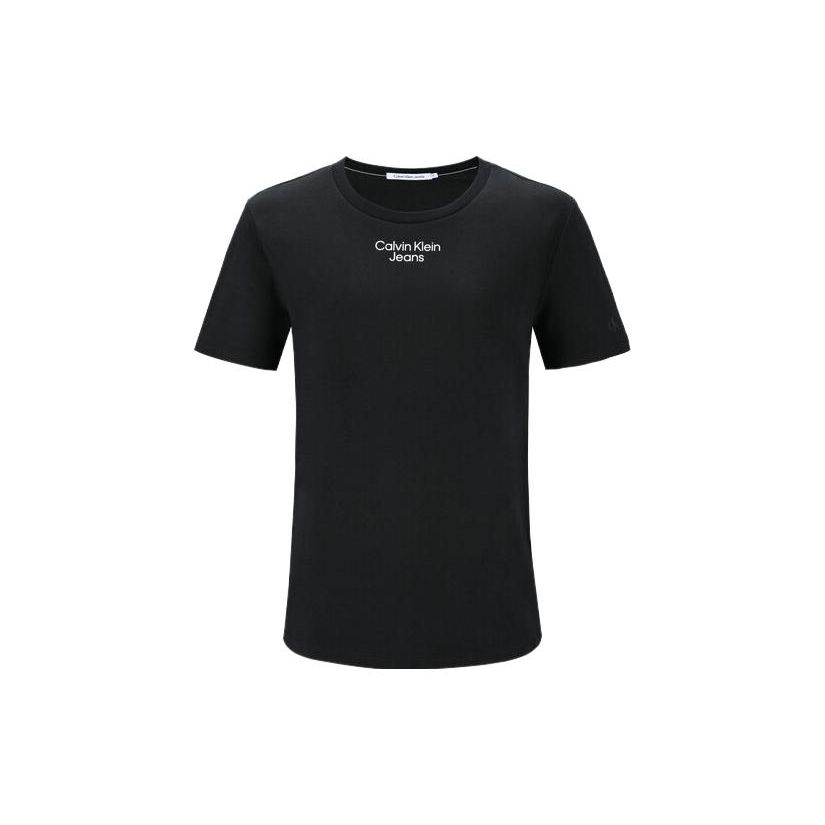 Calvin Klein Round Neck Cotton Simple Logo Breathable Short Sleeve T-Shirt Women Tops Black J218886-BEH XS
Calvin Klein Round Neck Cotton Simple Logo Breathable Short Sleeve T-Shirt Women Tops Black J218886-BEH XS