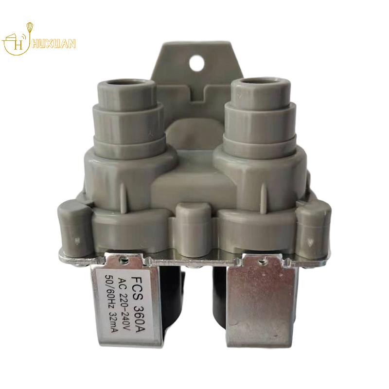 Universal Double-head Water Inlet Valve, Automatic Washing Machine Double Coarse Mouth Solenoid Valve Gray-A2
Universal Double-head Water Inlet Valve, Automatic Washing Machine Double Coarse Mouth Solenoid Valve Gray-A2