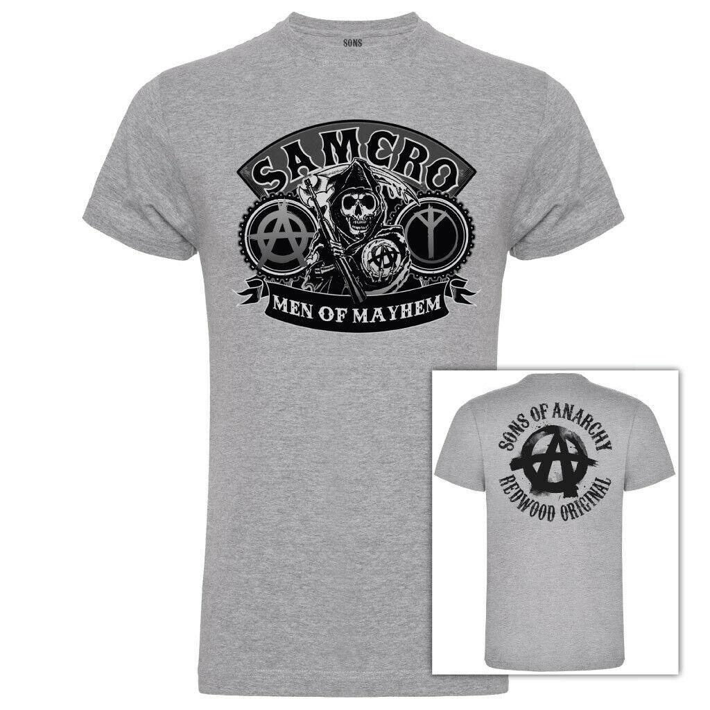 Футболки унисекс Sons Of Anarchy Samcro Uomo Di Mayhem Biker Grigio Ufficiale Merchandise
Футболки унисекс Sons Of Anarchy Samcro Uomo Di Mayhem Biker Grigio Ufficiale Merchandise