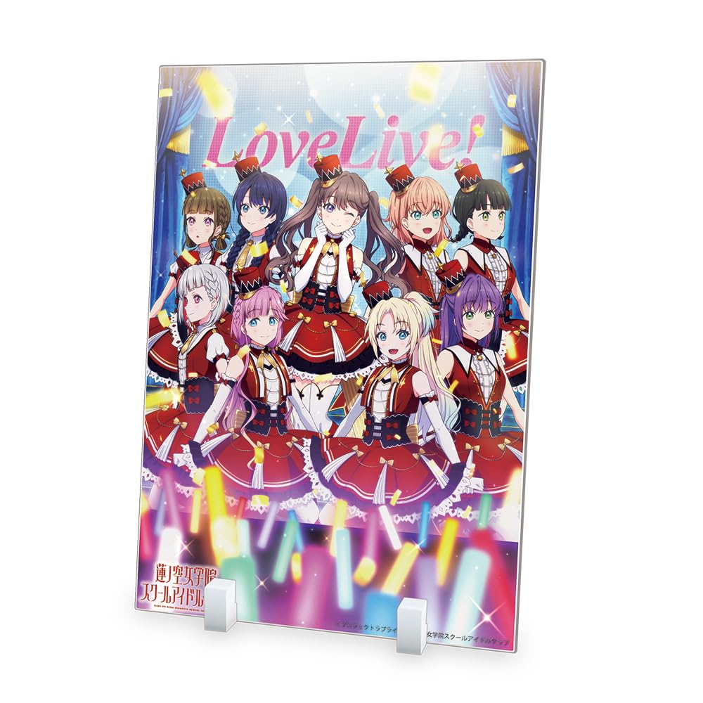 KADOKAWA Love Hasunozora Academy School Idol Club Acrylic Stand KEY of H200 x W140mm Acrylic Live! Girls Ver. Like! Approx.
KADOKAWA Love Hasunozora Academy School Idol Club Acrylic Stand KEY of H200 x W140mm Acrylic Live! Girls Ver. Like! Approx.