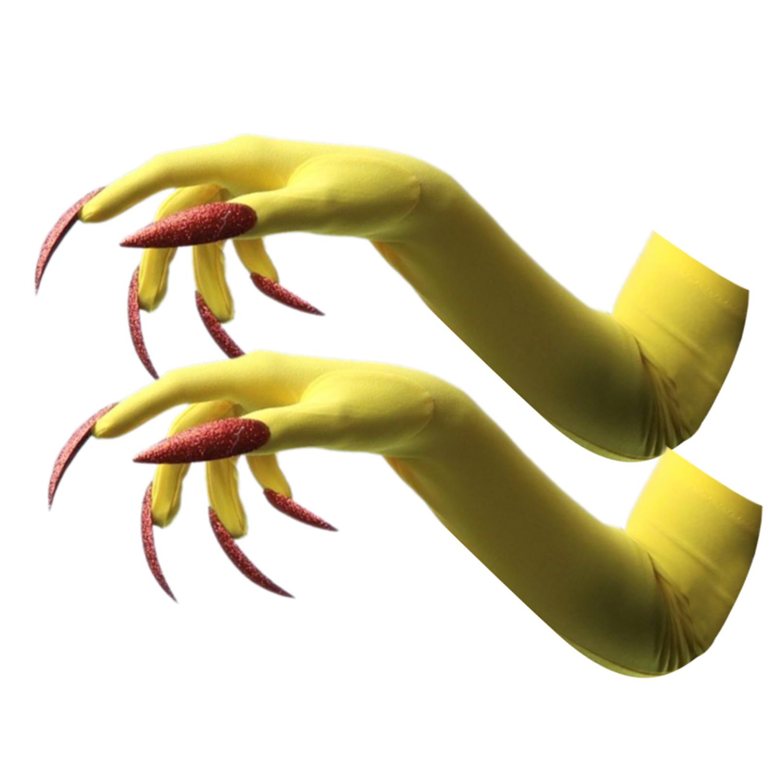 Панк Рукавички з Довгими Нігтями Темна Серія Косплей Рукавички Еластичні та Дихаючі Для Хелловін Вечірок Костюмні Аксесуари 43
Панк Рукавички з Довгими Нігтями Темна Серія Косплей Рукавички Еластичні та Дихаючі Для Хелловін Вечірок Костюмні Аксесуари 43