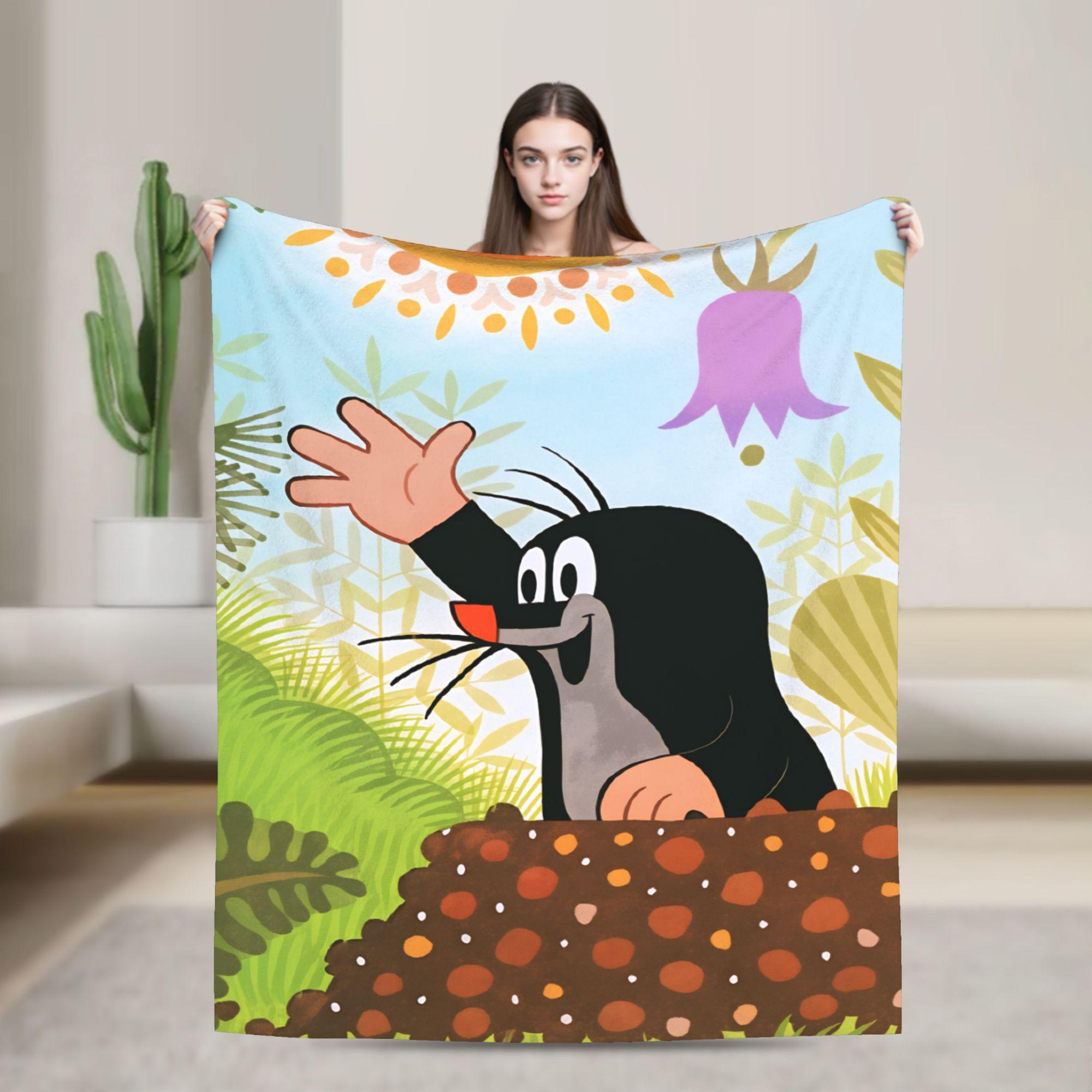 Czech Cartoon Krtek Mole Blanket Quality Soft Bedding Throws Winter Picnic Bedroom Novelty Bedspread 75x90cm
Czech Cartoon Krtek Mole Blanket Quality Soft Bedding Throws Winter Picnic Bedroom Novelty Bedspread 75x90cm