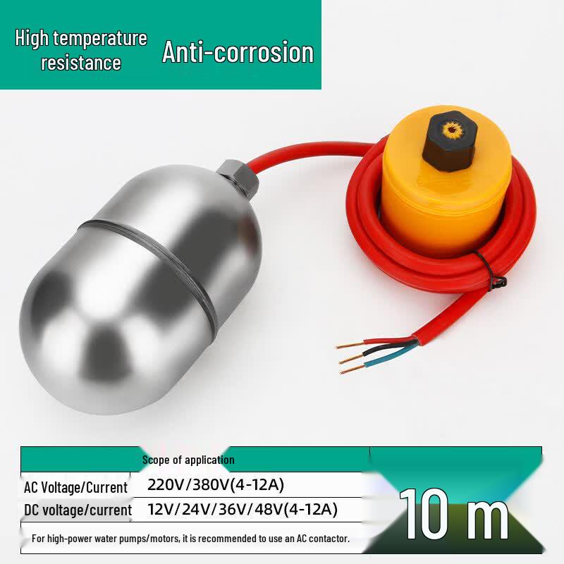 Aokewen 304 Stainless Steel High Temperature Liquid Level Float Switch
Aokewen 304 Stainless Steel High Temperature Liquid Level Float Switch