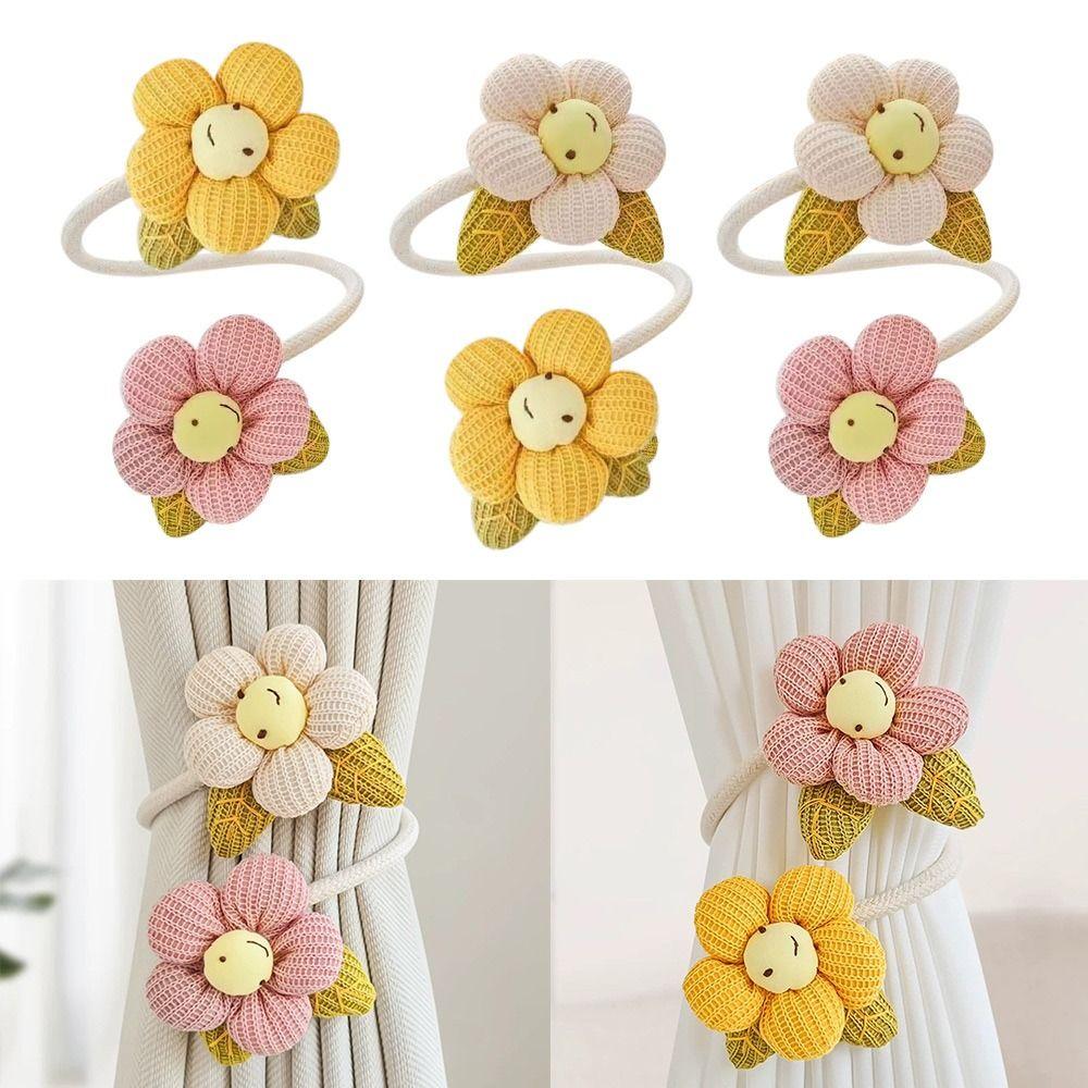 Twist Bough Rope Curtain Buckle Flower Shape Bedroom Curtain Holder Living Room бежевий/жовтий
Twist Bough Rope Curtain Buckle Flower Shape Bedroom Curtain Holder Living Room бежевий/жовтий
