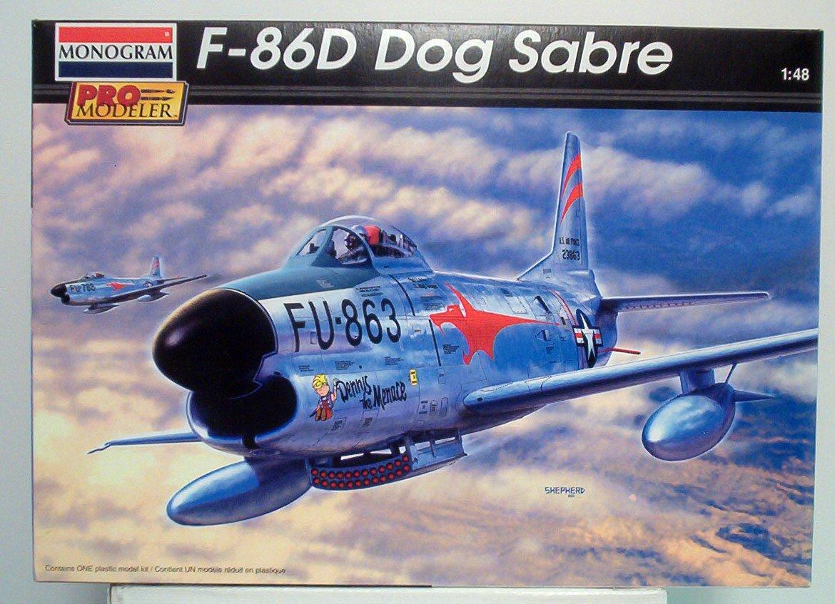Monogram Promodeler Sabre Dog 1/48 F-86D
Monogram Promodeler Sabre Dog 1/48 F-86D
