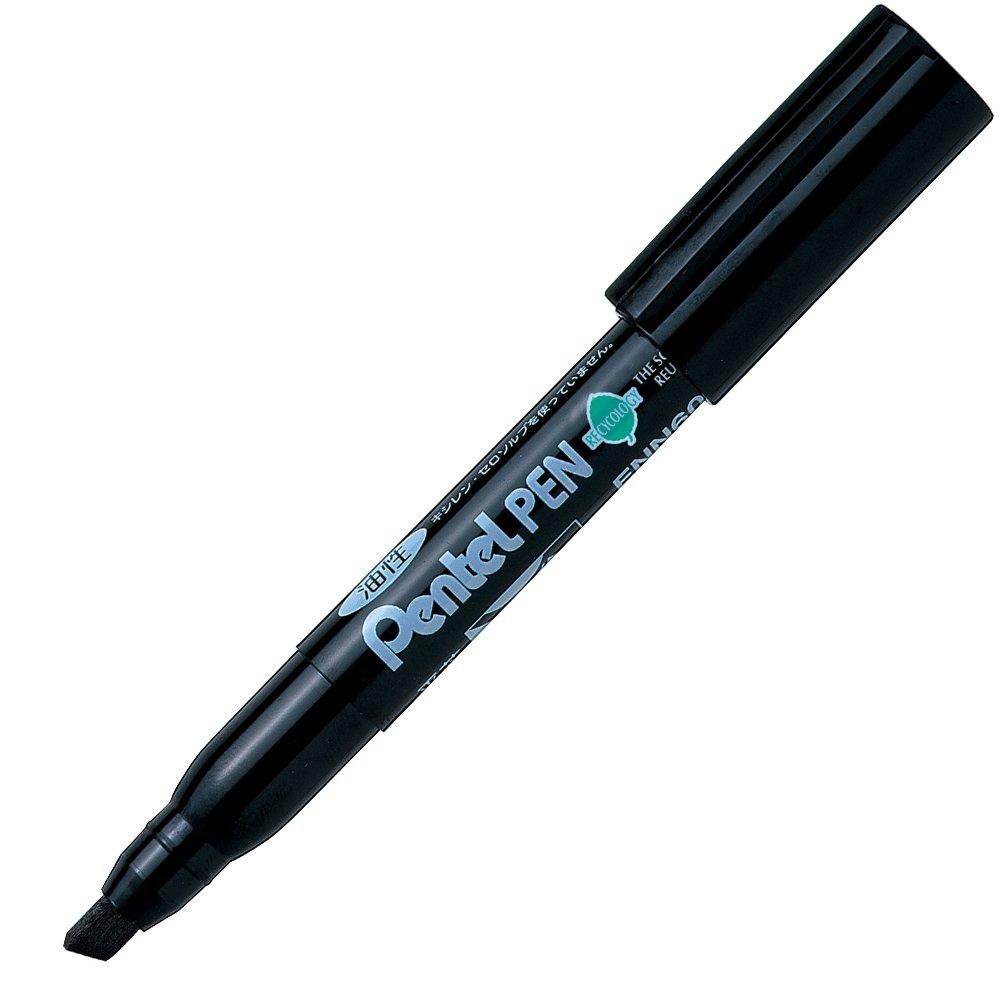 Набір з 10 плоских ручок Pentel, чорний, на масляній основі, ENN60-A, жирний/жирний чорний
Набір з 10 плоских ручок Pentel, чорний, на масляній основі, ENN60-A, жирний/жирний чорний