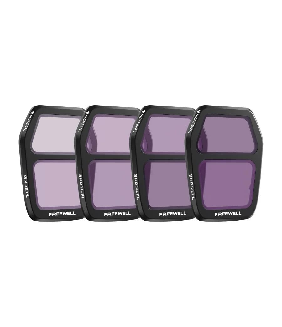 Freewell ND Filter PL Filter for DJI Air 3S Lens Polarization Variable PL Filter Shutter Speed Adjustment Water Surface Visualization ND8PL/ND4PL
Freewell ND Filter PL Filter for DJI Air 3S Lens Polarization Variable PL Filter Shutter Speed Adjustment Water Surface Visualization ND8PL/ND4PL