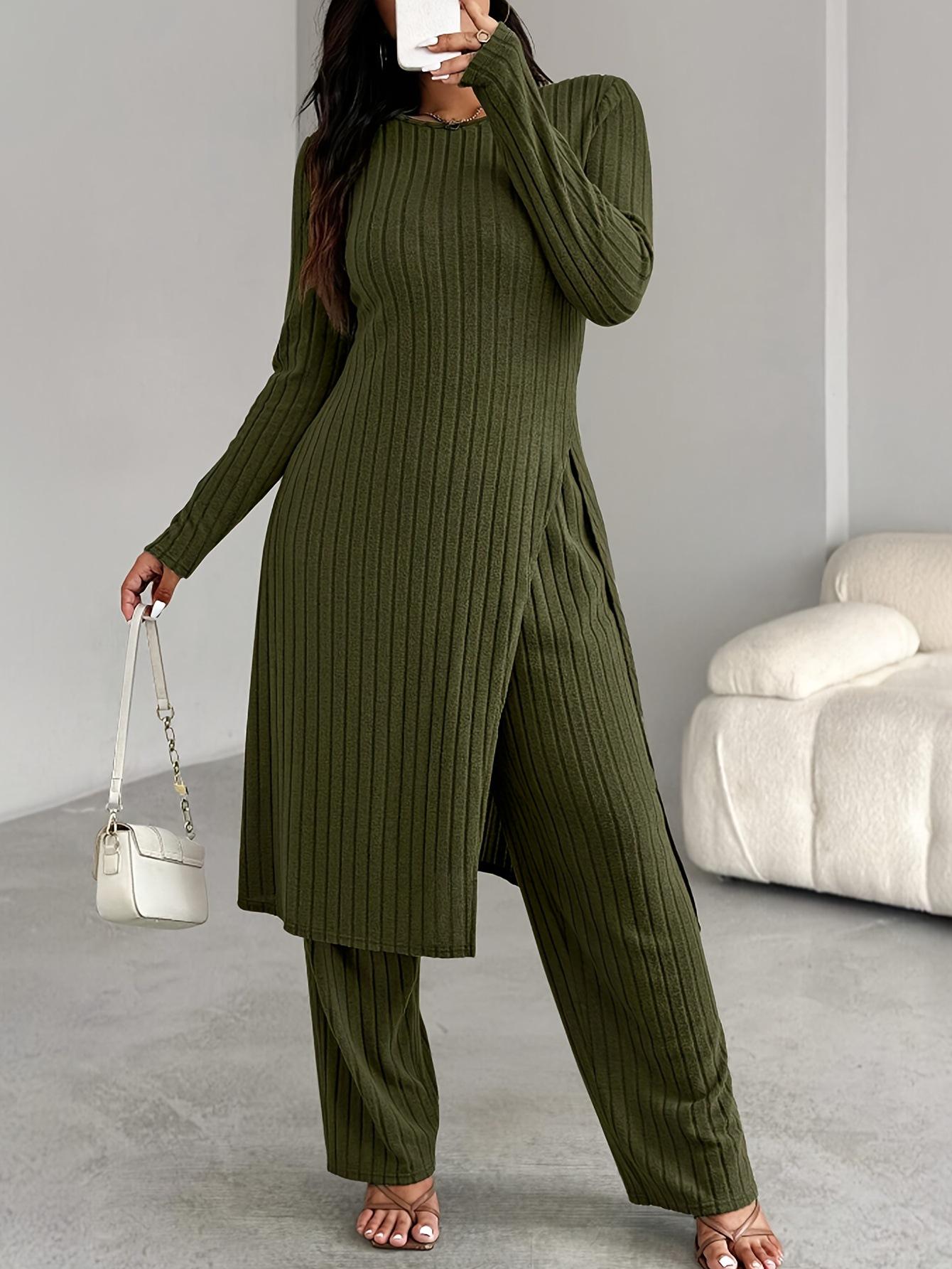 Women s Autumn/Winter Sweater and Pants Set: Warm & Comfortable Casual Wear 3XL
Women s Autumn/Winter Sweater and Pants Set: Warm & Comfortable Casual Wear 3XL