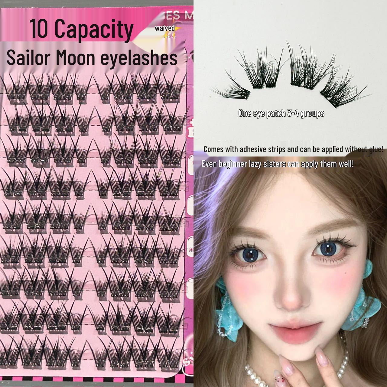 Honey Box Manga Style Fluffy False Eyelashes - Sweet & Natural 3D Clusters for Beginners
Honey Box Manga Style Fluffy False Eyelashes - Sweet & Natural 3D Clusters for Beginners