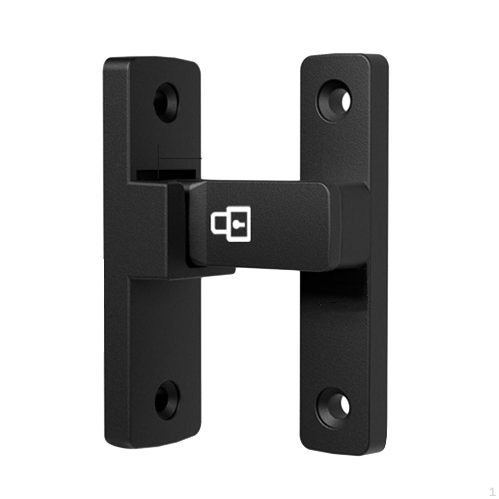 90 Degree Door Latch Doors Bolt Lock Hardware Heavy Duty Metal Flip for Garage Gate чорний
90 Degree Door Latch Doors Bolt Lock Hardware Heavy Duty Metal Flip for Garage Gate чорний