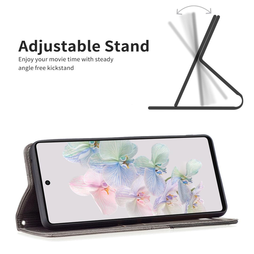 For Google Pixel 7 5G Leather Case with Card Holder Imprinting Pattern Phone Stand Cover Grey
For Google Pixel 7 5G Leather Case with Card Holder Imprinting Pattern Phone Stand Cover Grey