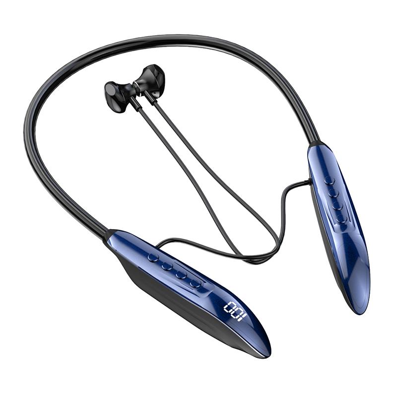 M518P Neckband Wireless Earphone Bluetooth-compatible 5.3 Magnetic Neck Hanging Headphone Sports Headset Blue
M518P Neckband Wireless Earphone Bluetooth-compatible 5.3 Magnetic Neck Hanging Headphone Sports Headset Blue