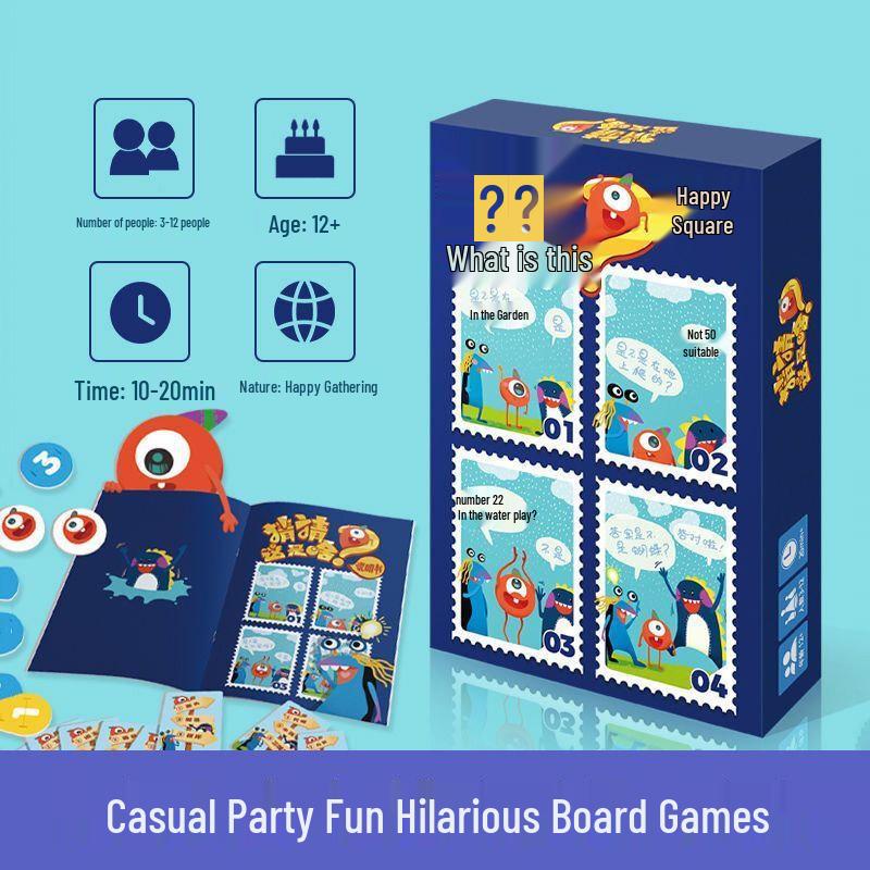 Настільні ігри Youka: Щасливий дім - Вгадай що Невимушена, Розслаблена та Весела гра для тімбілдингу 40
Настільні ігри Youka: Щасливий дім - Вгадай що Невимушена, Розслаблена та Весела гра для тімбілдингу 40