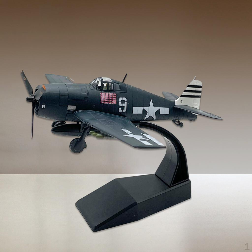 Alloy 1:72 Scale F6F Fighter Model with Stand Office Room Decoration
Alloy 1:72 Scale F6F Fighter Model with Stand Office Room Decoration