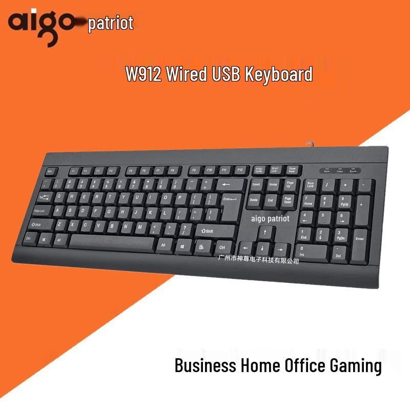 AiGuoZhe WQ9510 USB Wired Keyboard and Mouse Set for Desktop & Laptop
AiGuoZhe WQ9510 USB Wired Keyboard and Mouse Set for Desktop & Laptop