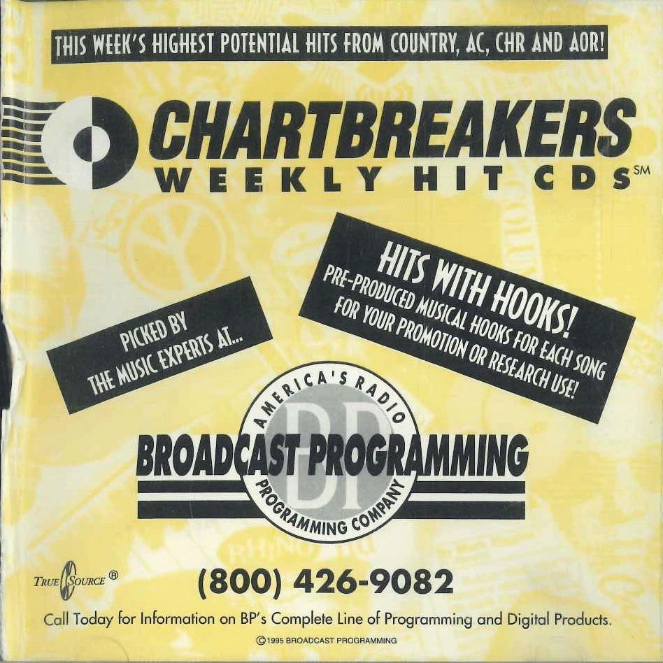 CD VARIOUS Chartbreakers Weekly Hit CDs CHW3196 CHARTBREAKERS W 1996 US Pop Used
CD VARIOUS Chartbreakers Weekly Hit CDs CHW3196 CHARTBREAKERS W 1996 US Pop Used