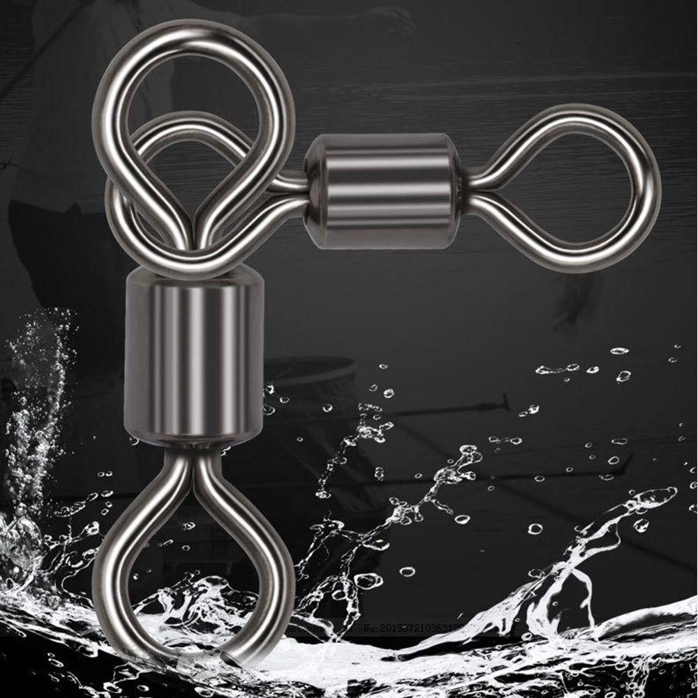 Accessories Splitter Sleeves Rolling Swivel Fishing Swivels Cross-line Brass Head 2 Way Connect
Accessories Splitter Sleeves Rolling Swivel Fishing Swivels Cross-line Brass Head 2 Way Connect