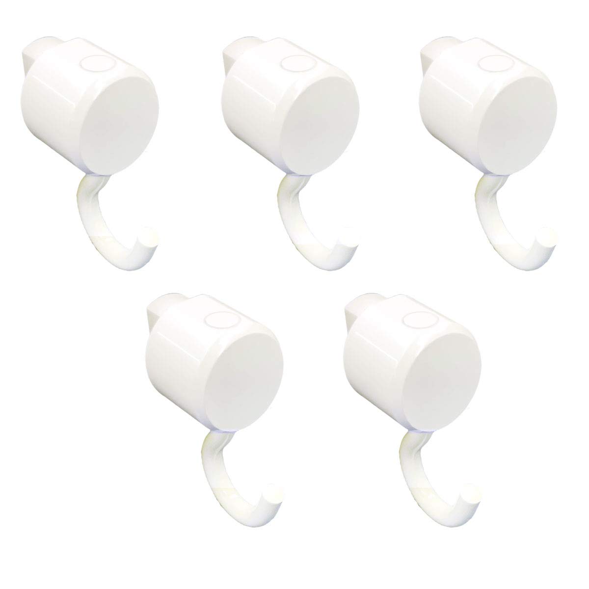 TOSO Picture Rail T-Hooks 30B (Front Mount), White, 5-Piece Set
TOSO Picture Rail T-Hooks 30B (Front Mount), White, 5-Piece Set