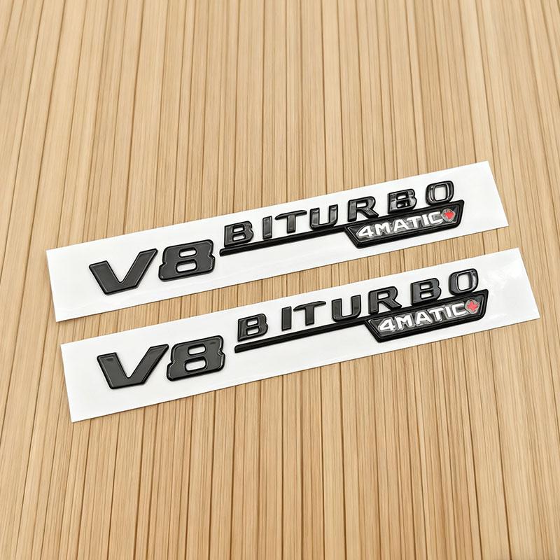 2pcs 3D ABS V8 BITURBO 4MATIC Logo Car Fender Side Stickers Emblem For C63S W205 E63S W213 S63 W222 GLC63S X253 GLE63S W167
2pcs 3D ABS V8 BITURBO 4MATIC Logo Car Fender Side Stickers Emblem For C63S W205 E63S W213 S63 W222 GLC63S X253 GLE63S W167