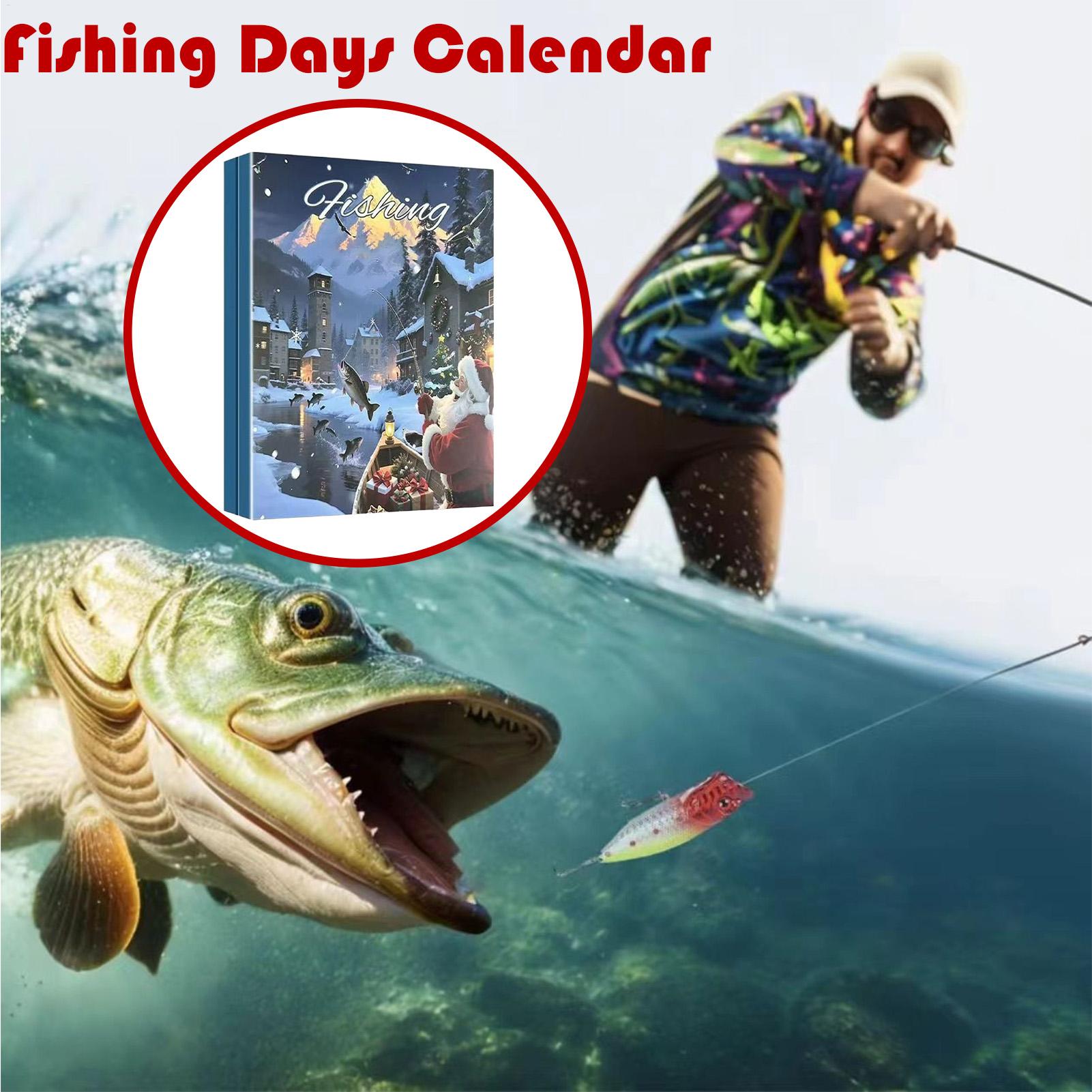 Advent Fishing Calendar 2025 24-Day Fish Bait 2025 Party Favors Fishing Lure Set Christmas Calendar Advent For Men Boys Husband A
Advent Fishing Calendar 2025 24-Day Fish Bait 2025 Party Favors Fishing Lure Set Christmas Calendar Advent For Men Boys Husband A