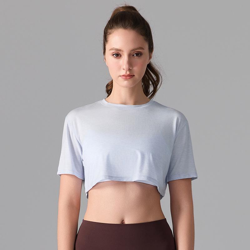 Women s Tencel Lyocell Round Neck Short-Sleeve Dance & Yoga Loose Top XL світло-синій колір
Women s Tencel Lyocell Round Neck Short-Sleeve Dance & Yoga Loose Top XL світло-синій колір