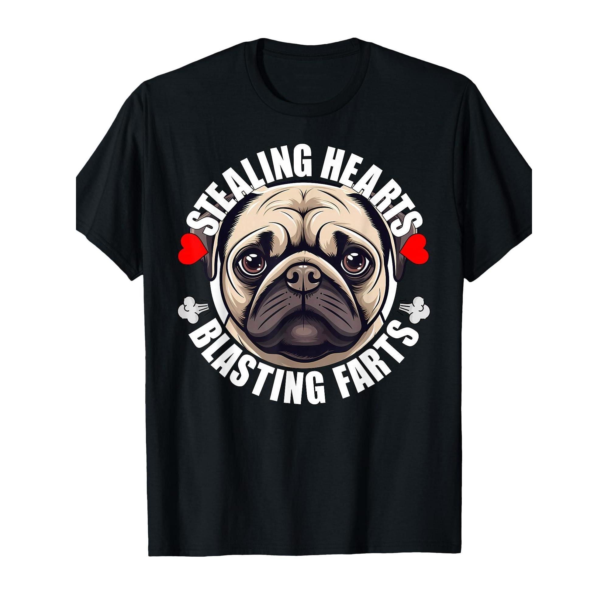 Funny Pug Stealing Hearts Blasting Farts Graphic Tee Casual Short Sleeve T-shirt - Men s Summer Cotton Graphic Tee S разноцветный
Funny Pug Stealing Hearts Blasting Farts Graphic Tee Casual Short Sleeve T-shirt - Men s Summer Cotton Graphic Tee S разноцветный