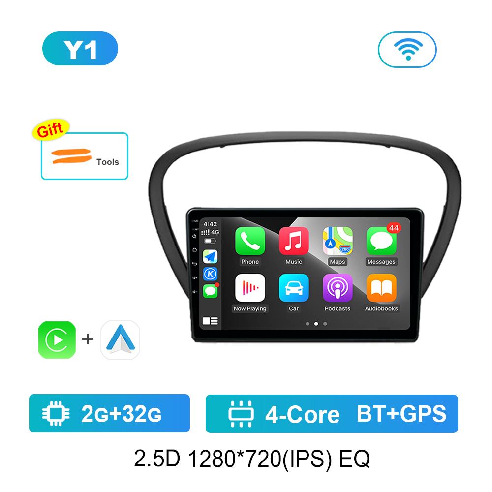 9 inch Navigation GPS Carplay for Peugeot 607 2004 - 2010 WiFi Android OS Car Video Multimedia Player BT HD Screen Cooling Fan
9 inch Navigation GPS Carplay for Peugeot 607 2004 - 2010 WiFi Android OS Car Video Multimedia Player BT HD Screen Cooling Fan