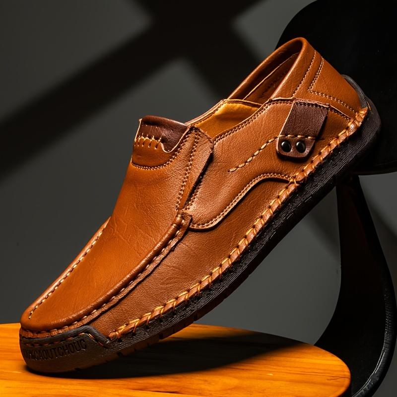 Handcrafted Mens Leather Loafers - Seamless Slip-On Design for Outdoor Adventures - Comfortable, Flat & Breathable - Perfect for Spring 38 светло-коричневого
Handcrafted Mens Leather Loafers - Seamless Slip-On Design for Outdoor Adventures - Comfortable, Flat & Breathable - Perfect for Spring 38 светло-коричневого