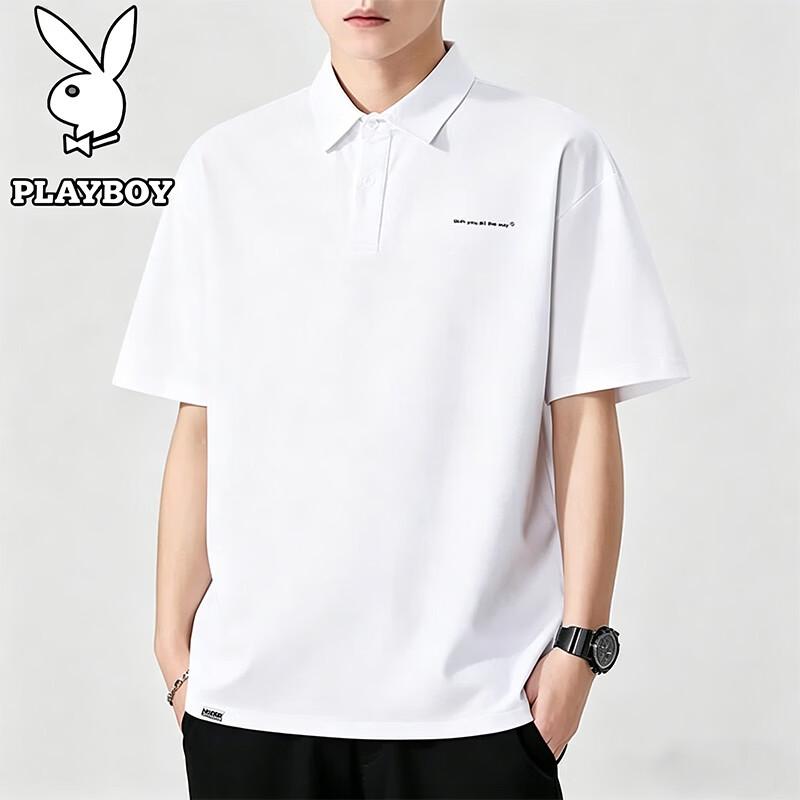 PLAYBOY Men s Short Sleeve Polo Shirt 2XL
PLAYBOY Men s Short Sleeve Polo Shirt 2XL