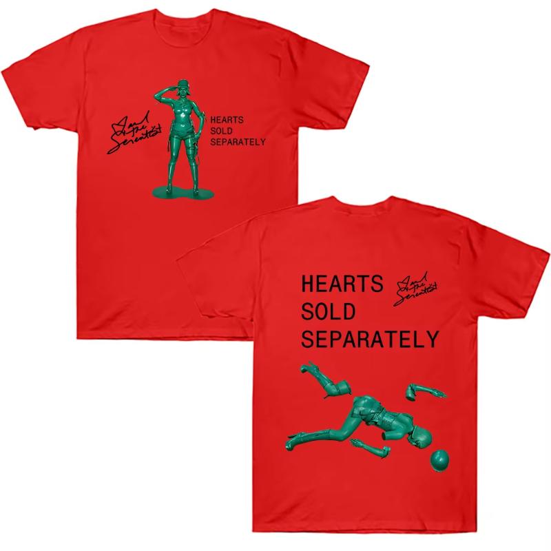 Mariah The Scientist T Shirt Hearts Sold Separately New Album Graphic Tees Women Cotton Oneck Short Sleeve Clothing Unisex Y2K 4XL
Mariah The Scientist T Shirt Hearts Sold Separately New Album Graphic Tees Women Cotton Oneck Short Sleeve Clothing Unisex Y2K 4XL