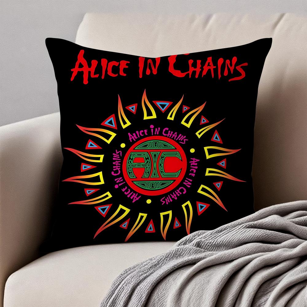 American Band AAlice in Chains Cushion Cover Pillowcase Antidustmite Invisible Zipper Short Plush Sofa Cushion 30X30cm
American Band AAlice in Chains Cushion Cover Pillowcase Antidustmite Invisible Zipper Short Plush Sofa Cushion 30X30cm