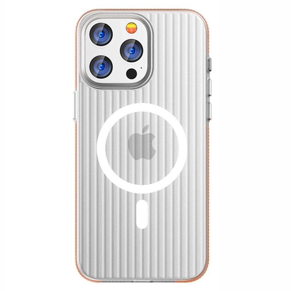 For iPhone 15 Pro Case Corrugated Texture Phone Cover PC Shell Compatible with MagSafe Black Edge
For iPhone 15 Pro Case Corrugated Texture Phone Cover PC Shell Compatible with MagSafe Black Edge