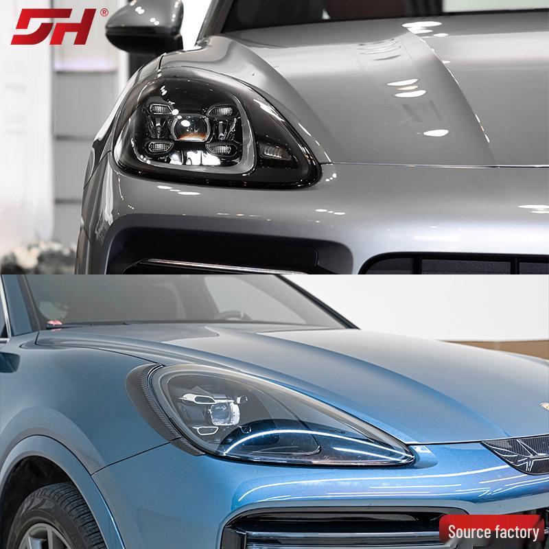 MSY Style Carbon Fiber Headlight Eyebrows for Porsche Cayenne 2018-2023, Easy Install
MSY Style Carbon Fiber Headlight Eyebrows for Porsche Cayenne 2018-2023, Easy Install
