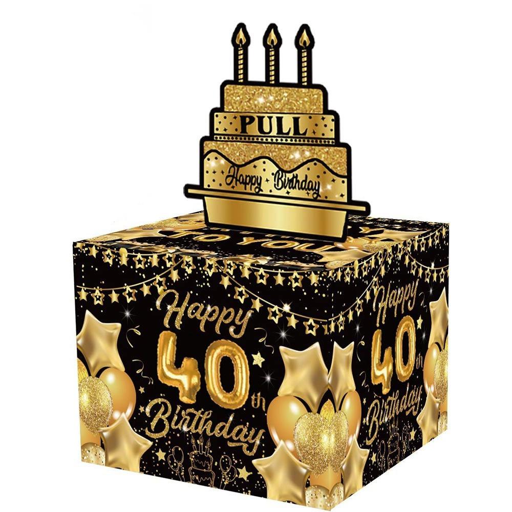 Birthday Surprise Cash Pull Gift Boxs Paper Surprise Money Box Fuuny Birthday Money Box Party 40th
Birthday Surprise Cash Pull Gift Boxs Paper Surprise Money Box Fuuny Birthday Money Box Party 40th