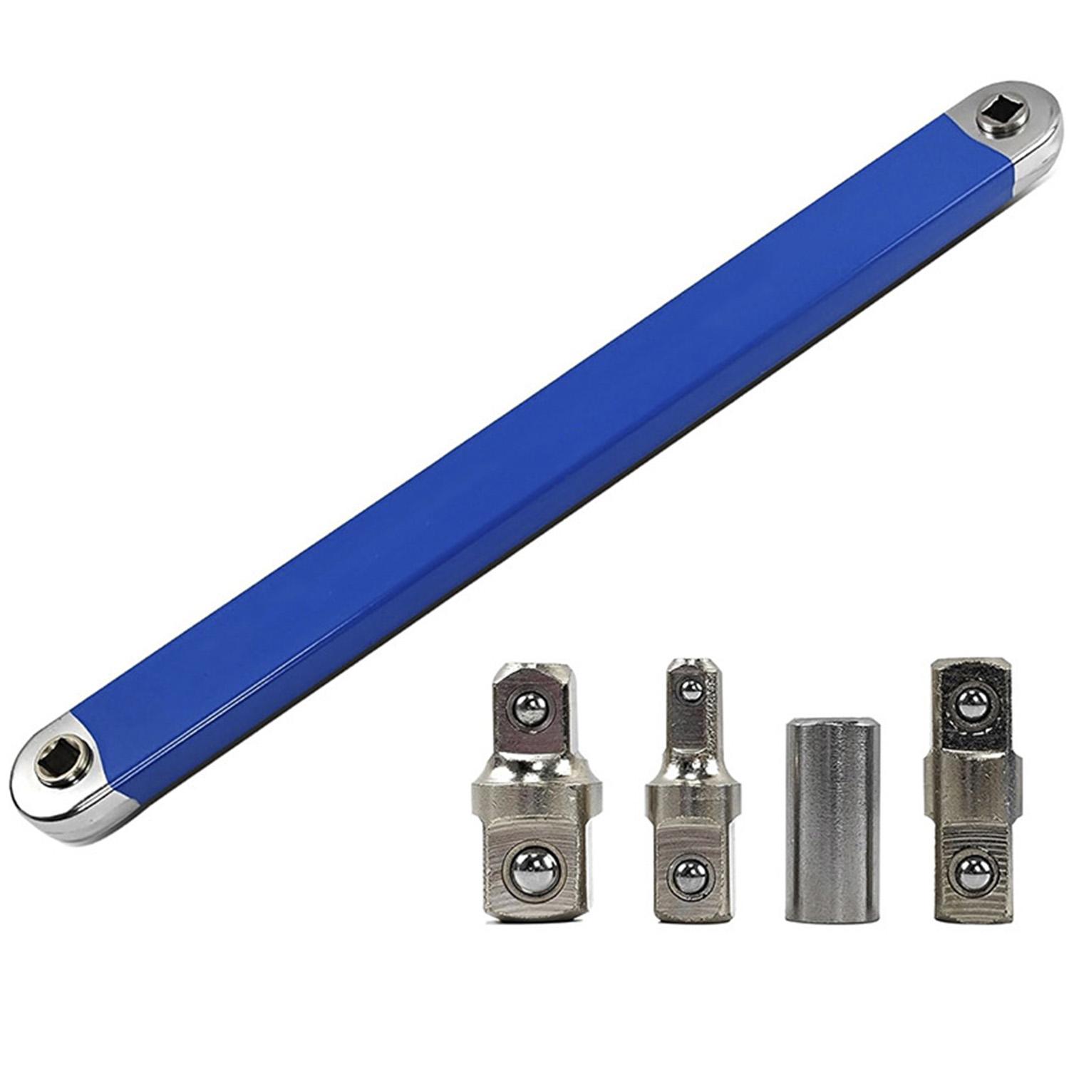 15-inch Extension Wrench 3/8 Offset Impact-Ready Socket Wrench Tool Versatile Square Drive Adapters Extension Ratchet Wrench
15-inch Extension Wrench 3/8 Offset Impact-Ready Socket Wrench Tool Versatile Square Drive Adapters Extension Ratchet Wrench