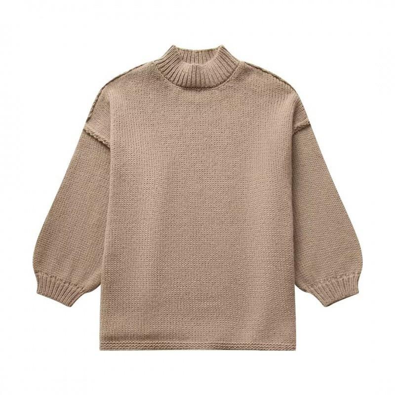 2024 Autumn/Winter Women s Stand-up Collar Knitted Sweater - American Blogger Style, Korean Version Small хакі
2024 Autumn/Winter Women s Stand-up Collar Knitted Sweater - American Blogger Style, Korean Version Small хакі