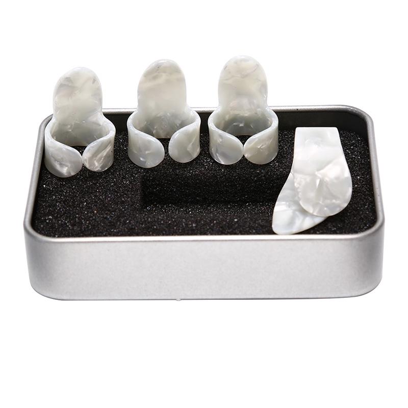 4 шт./компл. 1 большой палец + 3 пальца медиаторы гитары для электрогитары
4 шт./компл. 1 большой палец + 3 пальца медиаторы гитары для электрогитары