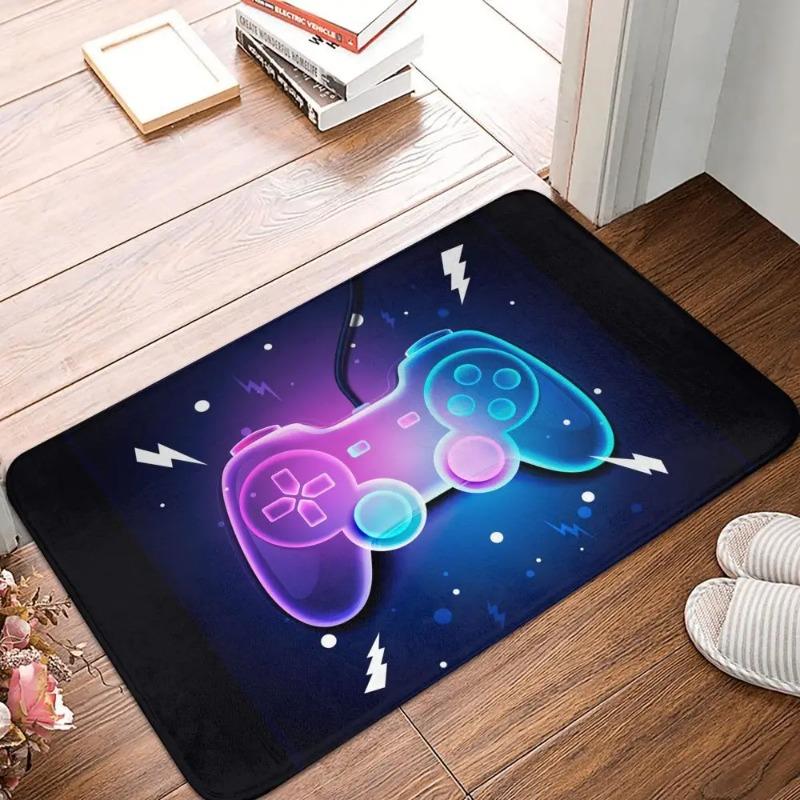 Binary Game Controller Door Mat Small Carpet Blue Digital Effect Design Anti-slip Rug for Tech Gamer Home Decor 30x50cm
Binary Game Controller Door Mat Small Carpet Blue Digital Effect Design Anti-slip Rug for Tech Gamer Home Decor 30x50cm