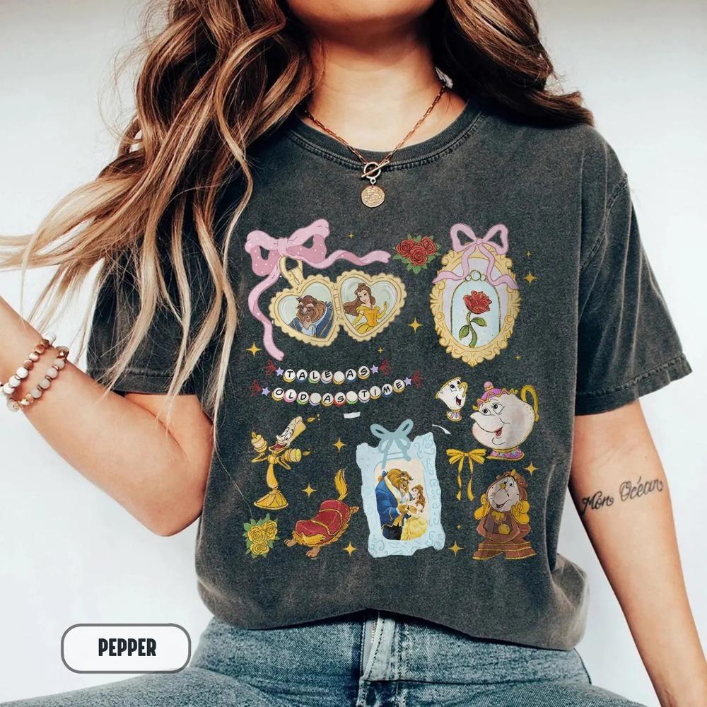 Women‘s Vintage Beauty The Beast T Shirt Unisex Short Sleeve Streetwear Oversized Loose Casual Stylish S
Women‘s Vintage Beauty The Beast T Shirt Unisex Short Sleeve Streetwear Oversized Loose Casual Stylish S