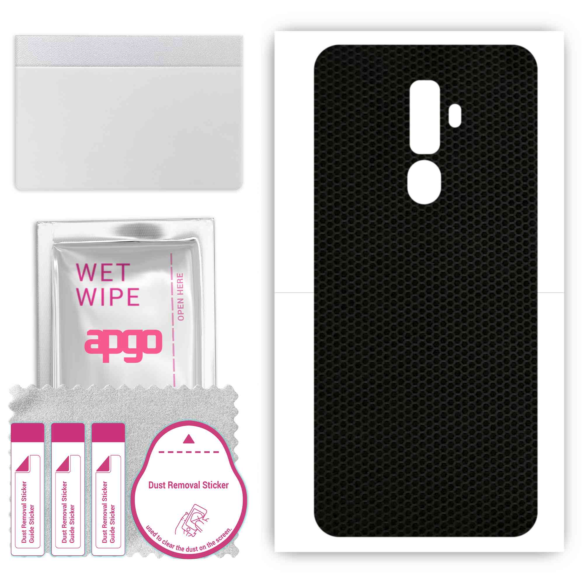 apgo Protective Skin Sticker for the back compatible with Oukitel U25 Pro, Wrap Film, Foil, Vinyl - Pattern Matrix
apgo Protective Skin Sticker for the back compatible with Oukitel U25 Pro, Wrap Film, Foil, Vinyl - Pattern Matrix
