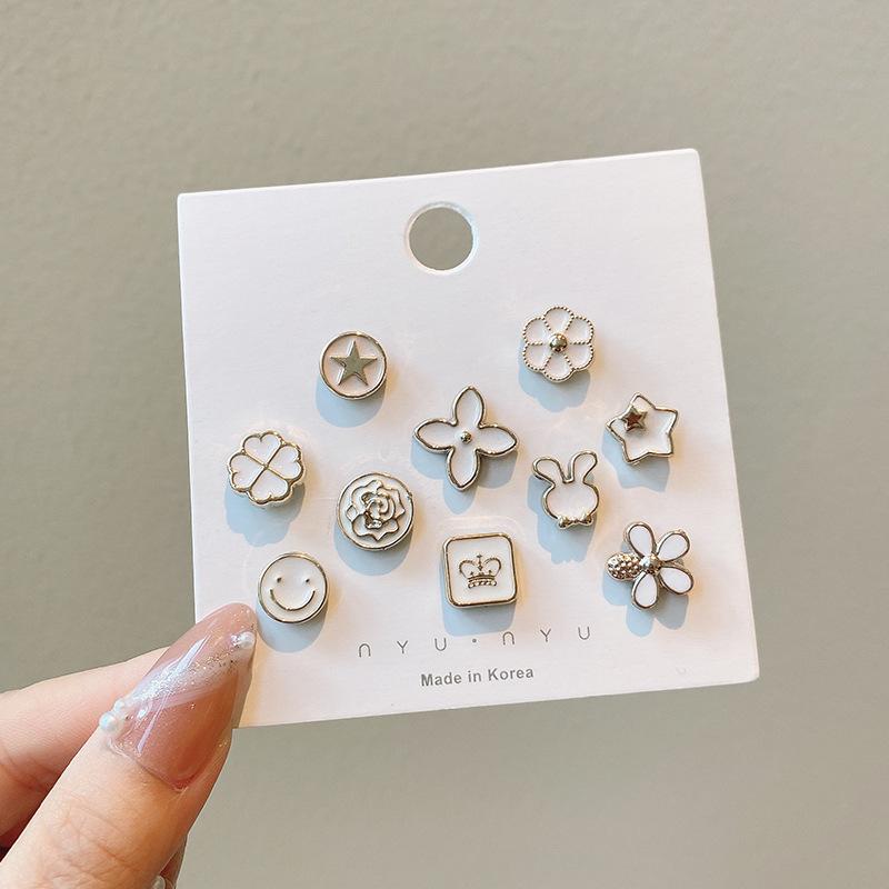 8/10Pc/Pack Cute Enamel Brooches Pins Pearl hijab Neckline Small Collar Lapel Pin Buckle Fixed Clothes Brooch Scarf Jewelry Sets
8/10Pc/Pack Cute Enamel Brooches Pins Pearl hijab Neckline Small Collar Lapel Pin Buckle Fixed Clothes Brooch Scarf Jewelry Sets