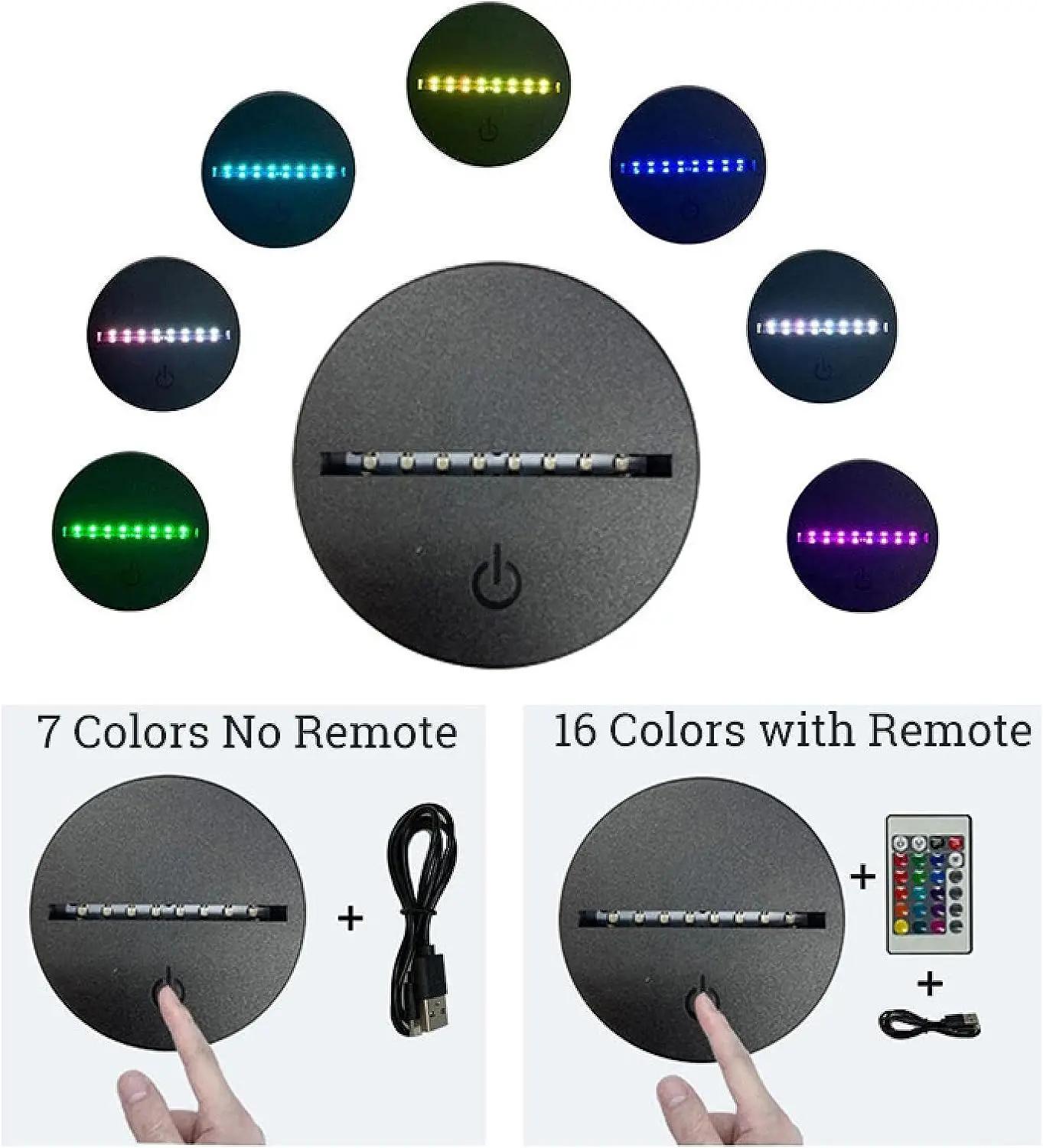 10pcs 3D LED Light Holder Acrylic Board Ligh Base 16 Colors Dimmable ABS USB Remote Control Desk Lamp Vertical Light Station слоновая кость
10pcs 3D LED Light Holder Acrylic Board Ligh Base 16 Colors Dimmable ABS USB Remote Control Desk Lamp Vertical Light Station слоновая кость