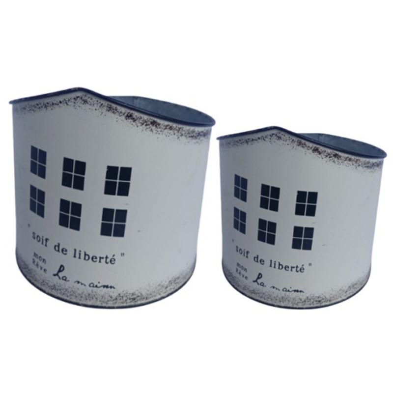 Antique Metal Flower Pots Set Of 2 Rusted Iron Containers For Outdoor Planting Weather-Resistant Balcony Cultivation Design белый
Antique Metal Flower Pots Set Of 2 Rusted Iron Containers For Outdoor Planting Weather-Resistant Balcony Cultivation Design белый
