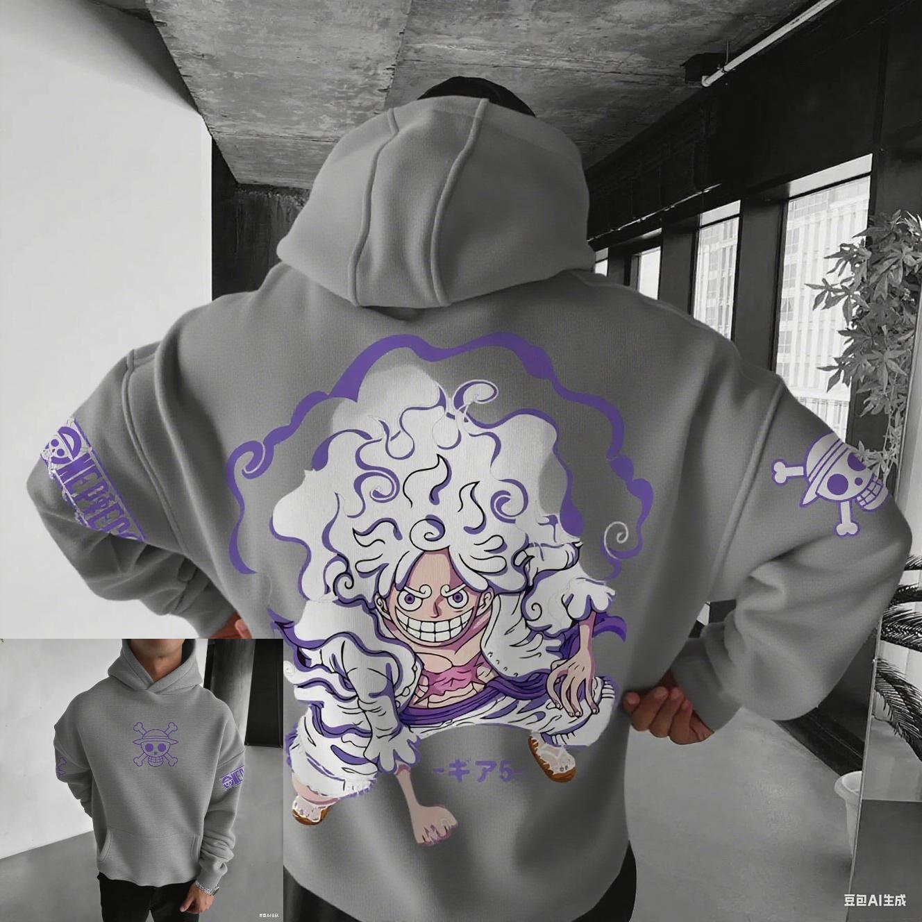 Аніме Худі One Piece Луффі Gear5 Ніка Чоловічий Жіночий Вуличний одяг Бавовняна Толстовка Оверсайз Повсякденний Пуловер Графічний Худі 3XL
Аніме Худі One Piece Луффі Gear5 Ніка Чоловічий Жіночий Вуличний одяг Бавовняна Толстовка Оверсайз Повсякденний Пуловер Графічний Худі 3XL