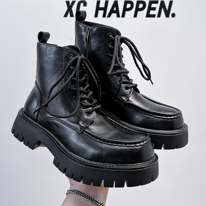 2024 autumn new fashion thick heel Martin boots men s short knight boots temperament ins trendy British style 86689-A 38 чёрный
2024 autumn new fashion thick heel Martin boots men s short knight boots temperament ins trendy British style 86689-A 38 чёрный