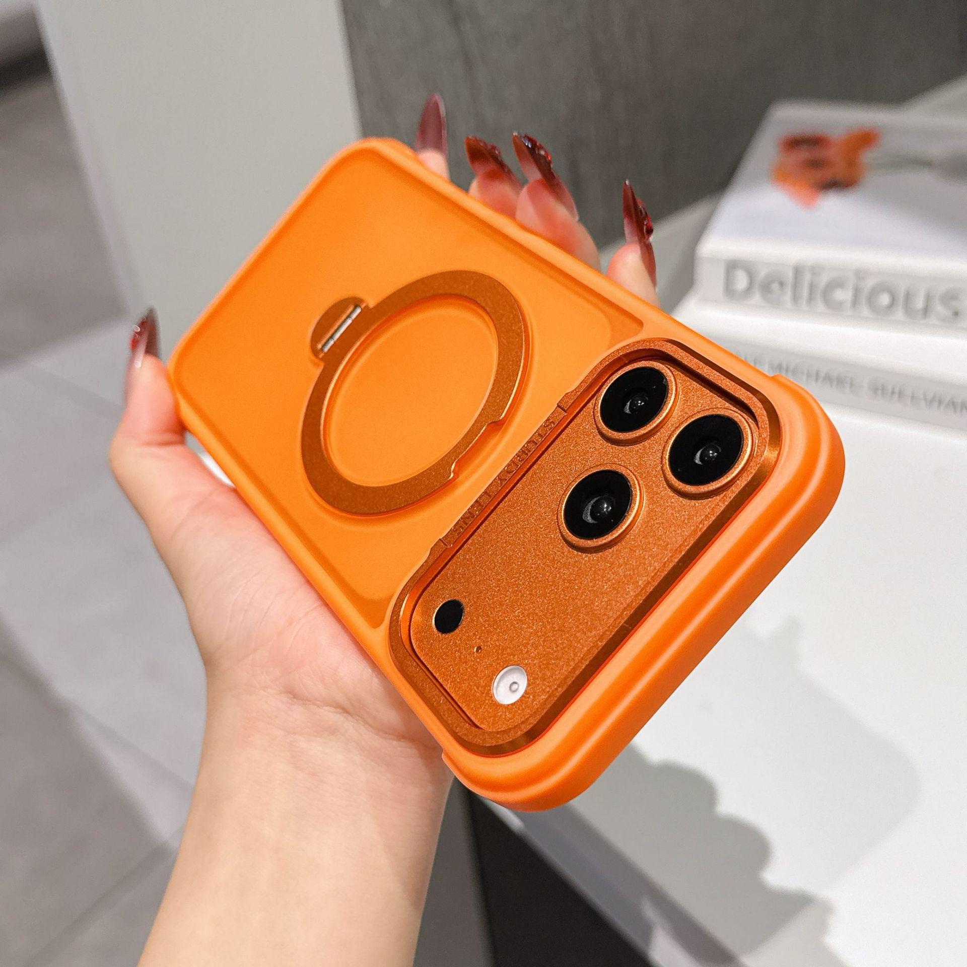 Frosted rotating fulcrum magnetic suction bracket is suitable for 17promax mobile phone case, Apple 16 four corners anti-drop 14 mobile phone case. iPhone 17 Pro Max оранжевый
Frosted rotating fulcrum magnetic suction bracket is suitable for 17promax mobile phone case, Apple 16 four corners anti-drop 14 mobile phone case. iPhone 17 Pro Max оранжевый