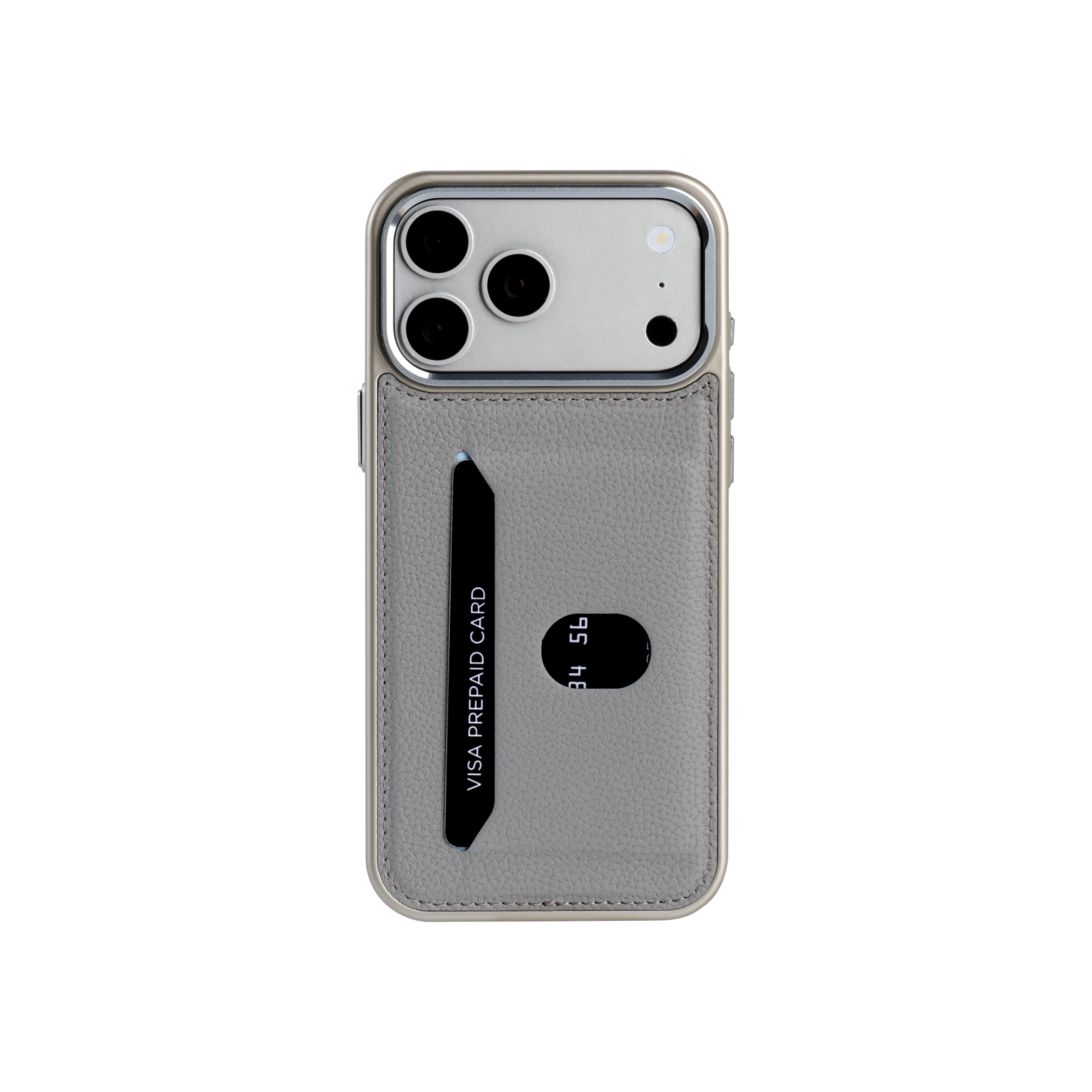 High Quality Metal Leather Phone Case Card Holder For iPhone 17 Air 16 15 14 13 12 Pro Max Lens Frame Shockproof Phone Cover iPhone17 Pro Max сірий колір
High Quality Metal Leather Phone Case Card Holder For iPhone 17 Air 16 15 14 13 12 Pro Max Lens Frame Shockproof Phone Cover iPhone17 Pro Max сірий колір