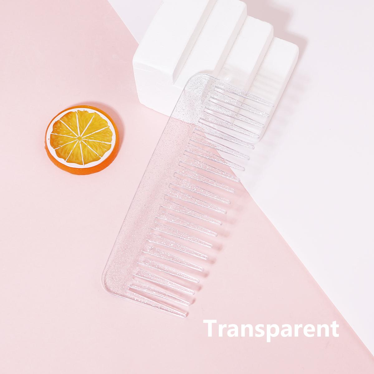 1pc non handle shaped massage hair styling comb, plastic transparent style salon hair styling comb Special for real hair wigs
1pc non handle shaped massage hair styling comb, plastic transparent style salon hair styling comb Special for real hair wigs