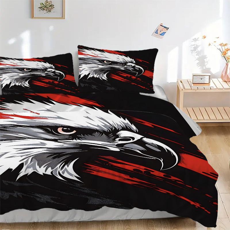 3pcs Eagle Head Duvet Cover Set -Includes 1 Duvet Cover and 2 Pillowcases, No Quilt Core, All-Season Home Decor yy251111180 135x200cm
3pcs Eagle Head Duvet Cover Set -Includes 1 Duvet Cover and 2 Pillowcases, No Quilt Core, All-Season Home Decor yy251111180 135x200cm